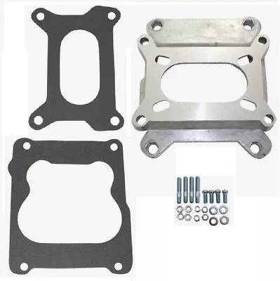 Carburetor Carb Adapter Kit 4bbl Quadrajet To 2bbl Intake OR 2bbl Carb To Intake • $19.99