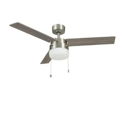 PARTS ONLY Montgomery II 44 In Brushed Nickel Ceiling Fan Replacement Parts • $9.99