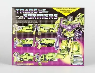 Brand New Transformers G1  Devastator Reissue Action Figure MISB Gift • $69.99