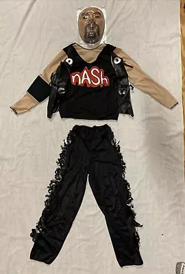1998 WCW NWO KEVIN NASH Child's LARGE Wrestling Playsuit Halloween Costume NEW! • $45