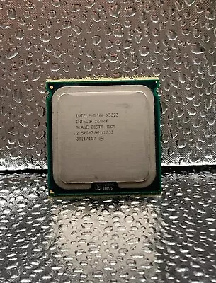 Intel Xeon X3323 2.50 GHz Quad Core Processor CPU 6M Cache LGA771 SLBC5 • £20