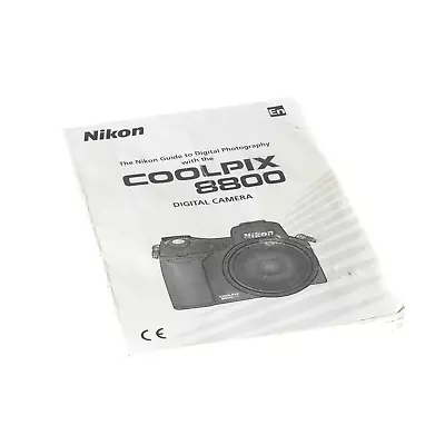 $4.99 • Buy Nikon Coolpix 8800 VR 8.0 Megapixel Digital Camera User Manual