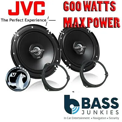£33.95 • Buy Vauxhall Corsa D 06-14 JVC 16cm 6.5 Inch 600 Watts 2 Way Front Door Car Speakers