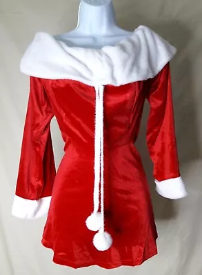 NEW Women’s Red Mrs Claus Christmas Costume W/Long Sleeves (XXL) • $29.99