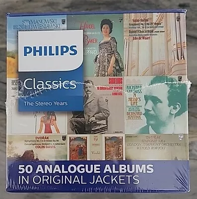 Philips Classics - The Stereo Years 50 Analogue Albums In Original Jackets(50CD) • $175