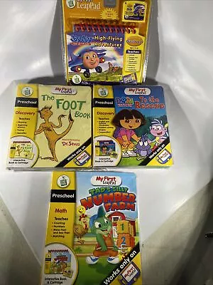 Leapfrog : My First Leappad Lot | Dr Seuss Dora Tad & Jay Jay (new) • $15.48