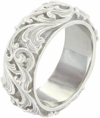 Montana Silversmiths Sterling Lane Forever And Ever Wide Band 8MM • $200