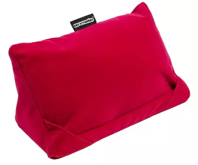 I-Pad Cushion Pink Velvet Tablet Pillow Stand I-Pad Holder • £18.95