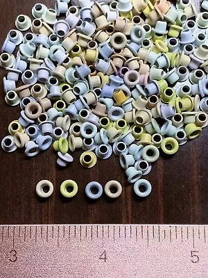 Eyelets: 3/16 (5 Mm) 250/pk ~Pastel/Lights Assortment~ Free Ship Offer Available • $4.95
