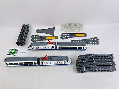 Euromed Plastic Train Scale N   With Rails  RARE  For Parts • $50