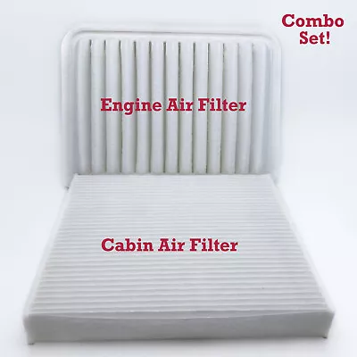 $12.59 • Buy Engine & Cabin Air Filter AF5655 C25851 For 2009-18 Toyota Corolla Yaris Matrix