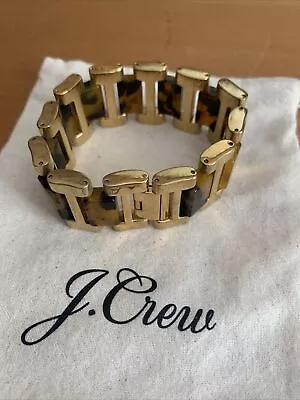 J.Crew Gold Tortoise Chain Link Bracelet • $34