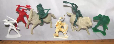 Tim-Mee  SP Merrymen And Knights + 2 Horses Toy Soldiers  LOT A • $11.99