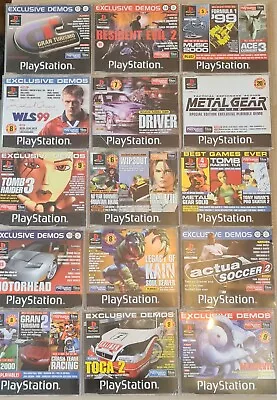 PS1 Official PlayStation Magazine Game Demo Discs - Selection - Rare Vintage PAL • £3.99