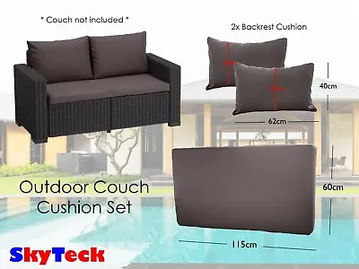 $200 • Buy Grey Water-Proof Replacement Couch Cushion For Indoor/Outdoor Furniture CS03