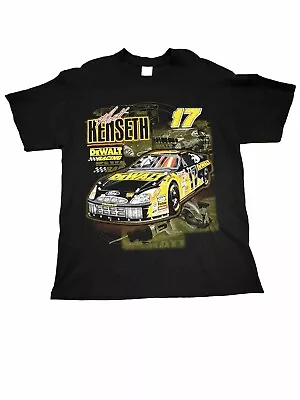 Vintage 2001 Matt Kenseth Dewalt Racing T-Shirt By Checkered Flag Large • $22.99