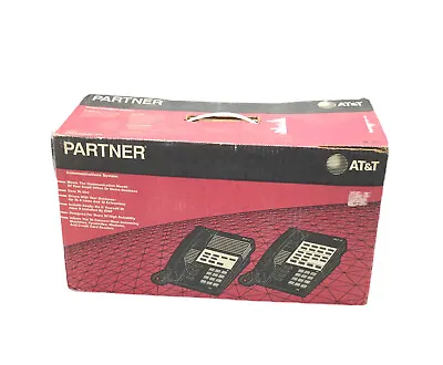 1991 AT&T Partner MLS-12 (1) & MLS-6 (2) Business Phone System With Control Unit • $339.15