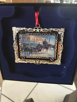 Mort Kunstler 2009 Timber Ridge Collectible Ornament  Brief Encounter” • $25