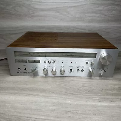 Working Akai AA-1050 Vintage Stereo Receiver Integrated Amplifier **READ** • $194.97