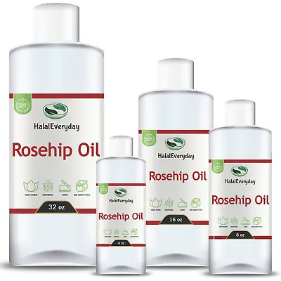 Rosehip Oil - 100% Pure Natural Organic Cold Pressed Virgin Unrefined Uncut Bulk • $9.95