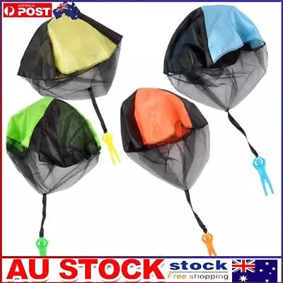 Hand Throwing Kids Mini Play Parachute Toy Man Model Outdoor Sports Toys • $9.39