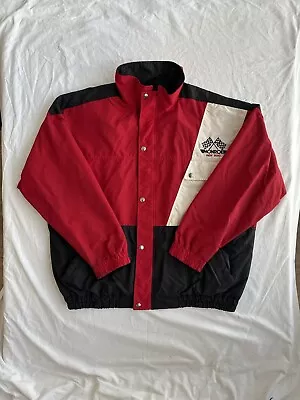 Vintage Indianapolis Monroe Indy 500 Racing Jacket Made In USA XL • $44.99