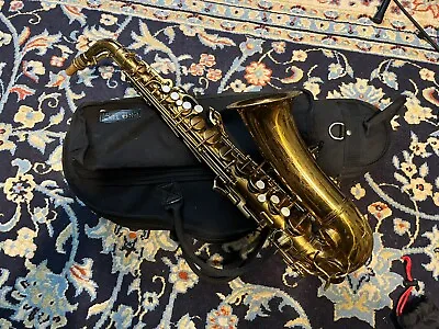 Vintage Conn Transitional Alto Saxophone 1935 “Naked Lady” In Great Shape! • $1700