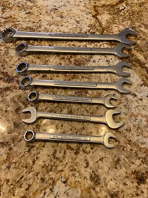 Lot Of 7 Craftsman 1” 1-1/16  15/16   1.25  7/8  5/8  3/4  11/16   Wrenches -V- • $89.95