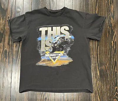 Monster Jam Tee Shirt Mens Large Black • $9.99