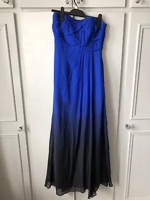 Coast Strapless Maxi Dress Size 8 Prom • £9.99