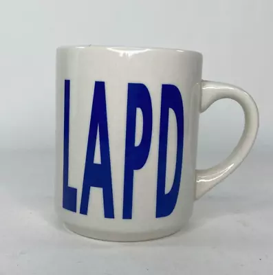 Los Angeles Police Department LAPD Large Block Letter Coffee Mug • £14.45