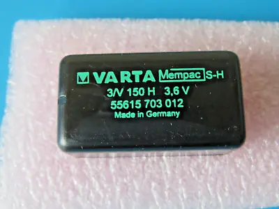 Varta  NiMH Mempac Battery 3.6V 150mAh 55615703012 • £12
