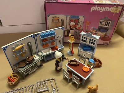£30 • Buy Playmobil 5322 - Vintage Victorian Kitchen, 1989. Boxed And Complete