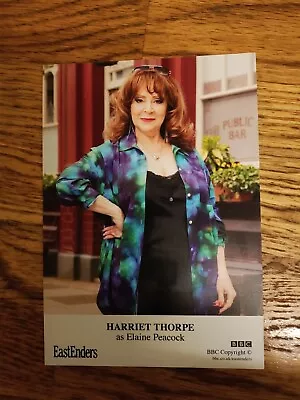 Harriet Thorpe (EASTENDERS) UNSIGNED CAST CARD • £8