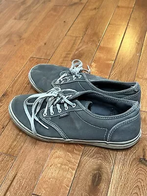 Vans Off The Wall Shoes Authentic Core Classic Low Top Sneaker Women’s 8 Gray • £14.47