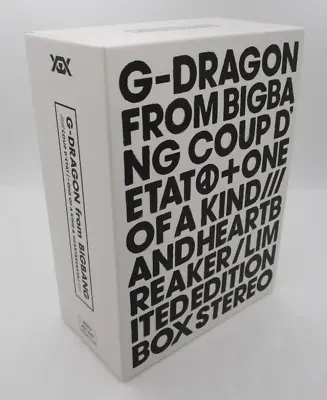 G-DRAGON DVD COUP D'ETAT [+ ONE OF A KIND & HEARTBREAKER] Limited Japan Import • $50.45