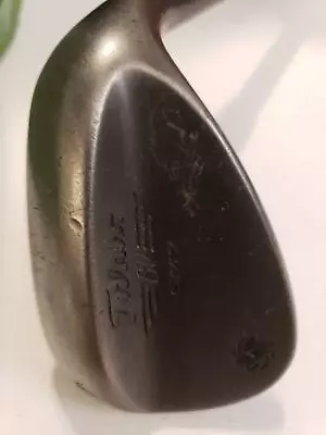 Used Titleist Vokey SM7 - 56* Sandwedge - 10* B - S Grind - Jet Black - RH • $49.99