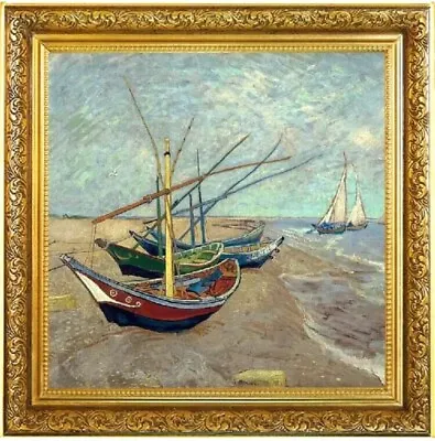 2023 Niue Vincent Van Gogh 1 Oz Silver Proof Coin Fishing Boats • $124