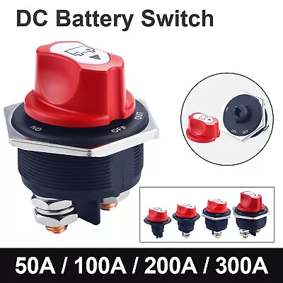 Battery Disconnect Switch Isolator Selector Marine Boat Car Rv ATV Power Cut Off • $11.88