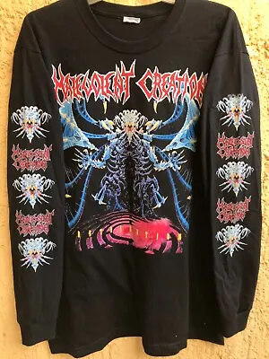 Malevolent Creation Long Sleeve L Shirt Dismember Death Carcass At The Gates • $32