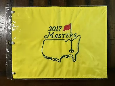 2017 Masters Embroidered Golf Pin Flag - Winner Sergio Garcia Free Shipping • $45