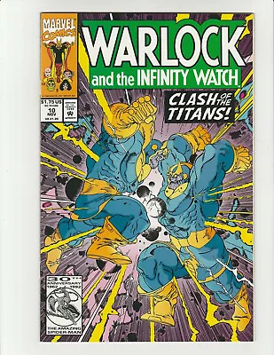 WARLOCK And The Infinity Watch #10 (1992) Marvel Comic Book (9.0) VF/NM+ • $11.73