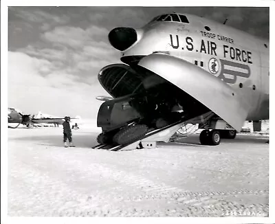 LV49 Original Photo USAF C-124 GLOBEMASTER MCMURDO SOUND ANTARCTIC EXPLORATION • $20