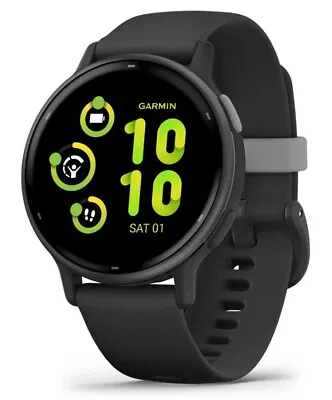 Garmin Smartwatch Fitness Tracker Vivoactive 5 010-02862-10 Slate • £209.99