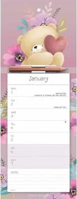 Forever Friends Magnetic Memo Calendar Pad 2024 With Pencil • £3.99