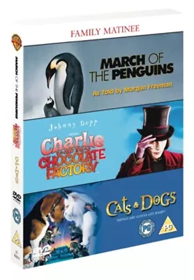 March Of The Penguins/Charlie And The Chocolate Factory/... DVD (2006) Johnny • £2.99