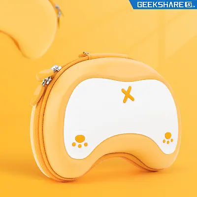 $8.79 • Buy GeekShare Carrying Case Travel Case For PS5/PS4/XBOX/NS PRO Yellow Corgi Bag 