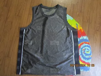 MMA Elite Shirt Mens XL Tank Top Jersey All Over Print Sleeveless Activewear • $18.99