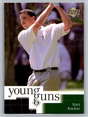 2001 Upper Deck Premiere Edition Golf Young Guns Matt Kuchar #86 • $1