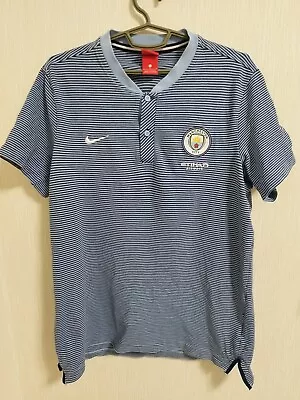 Sz L Adult Manchester City Football Jersey Training Shirt • $25